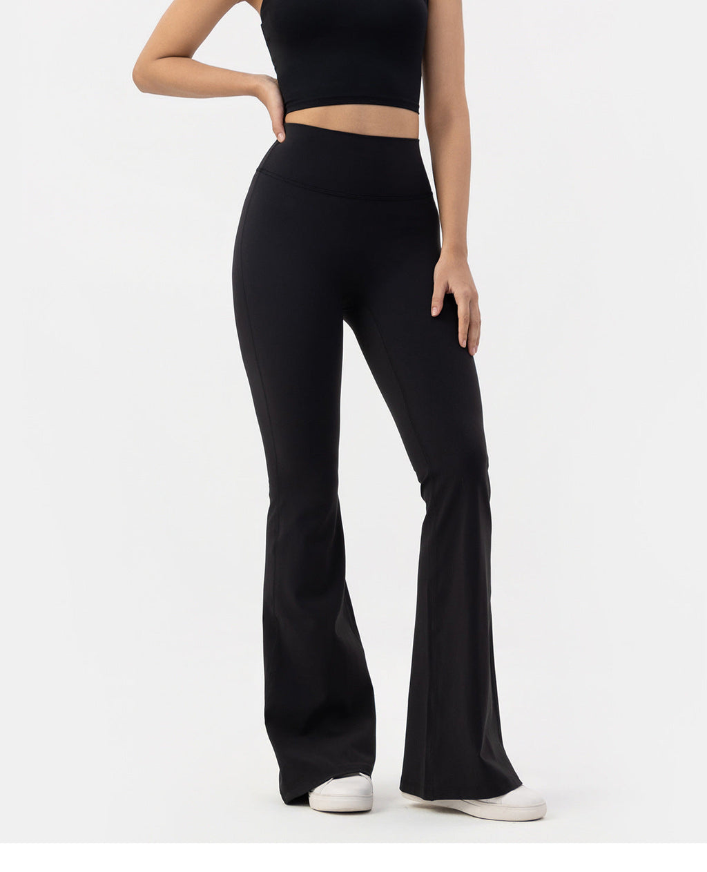 Groovy High Waist High Stretch Flare Yoga Pants