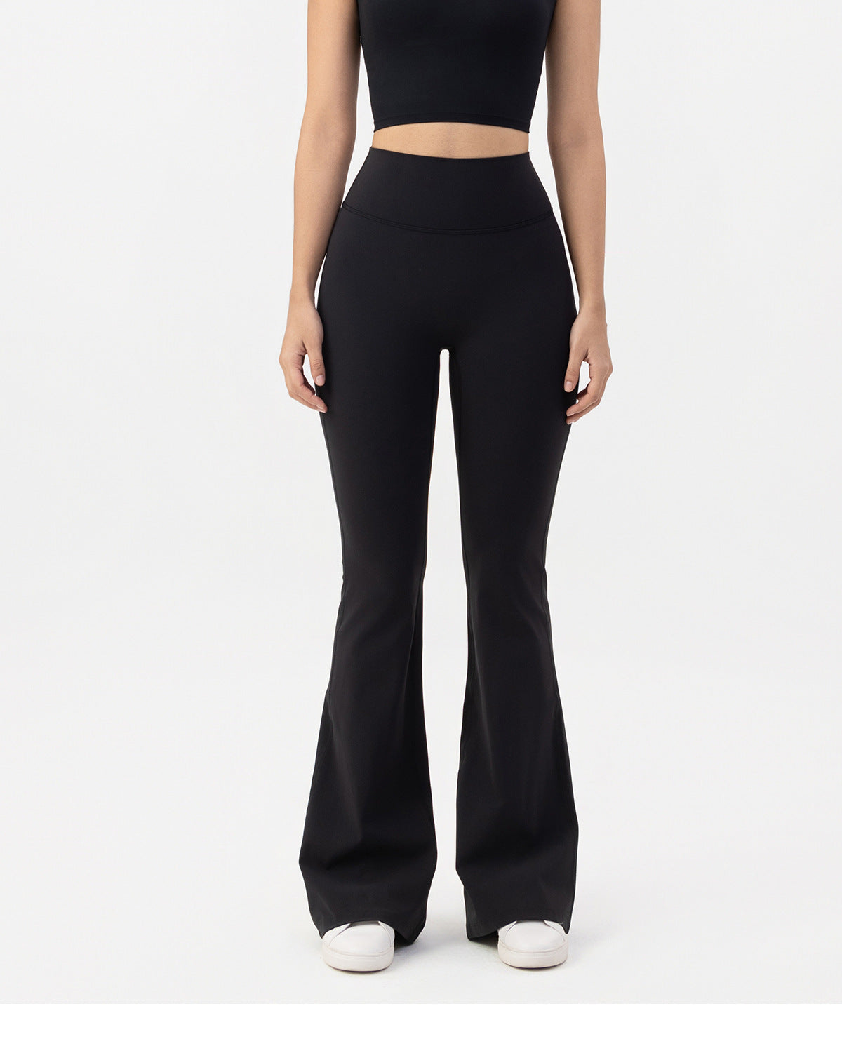 Groovy High Waist High Stretch Flare Yoga Pants