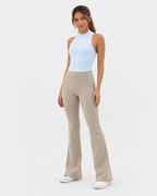 Groovy High Waist High Stretch Flare Yoga Pants