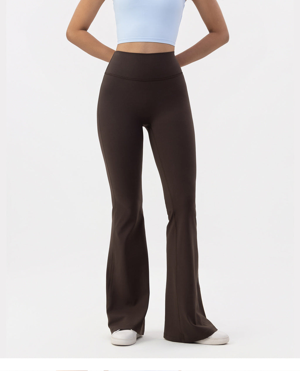 Groovy High Waist High Stretch Flare Yoga Pants