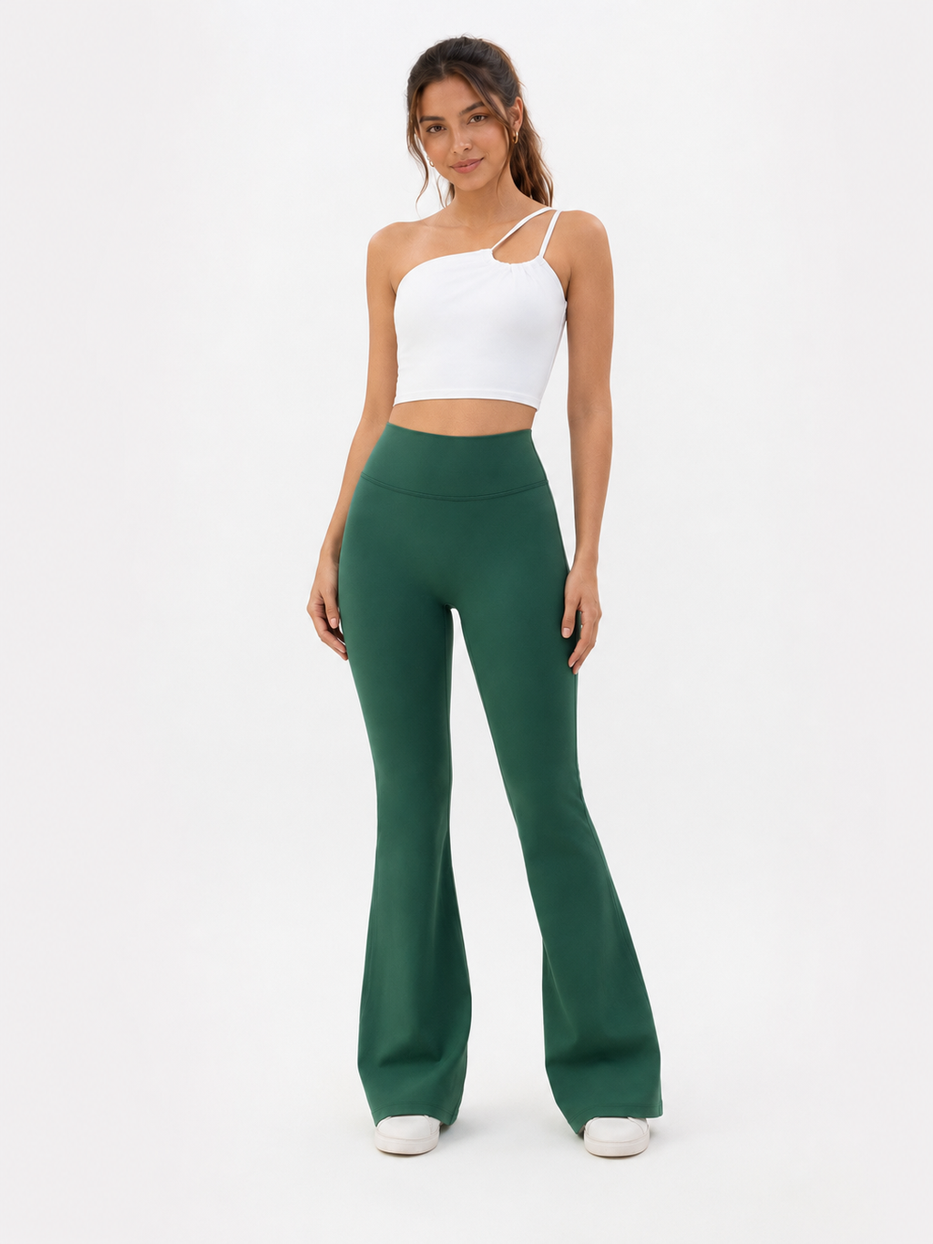 Groovy High Waist High Stretch Flare Yoga Pants