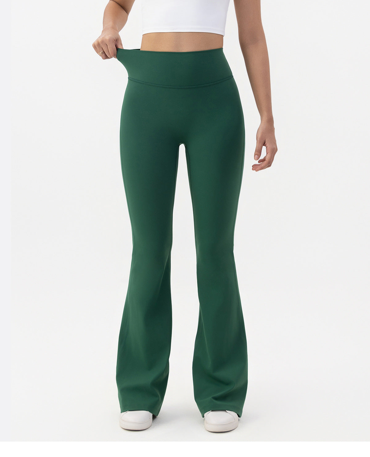 Groovy High Waist High Stretch Flare Yoga Pants