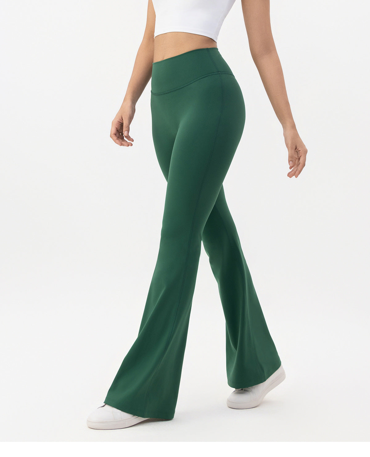Groovy High Waist High Stretch Flare Yoga Pants