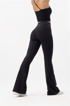 Groovy High Waist High Stretch Flare Yoga Pants