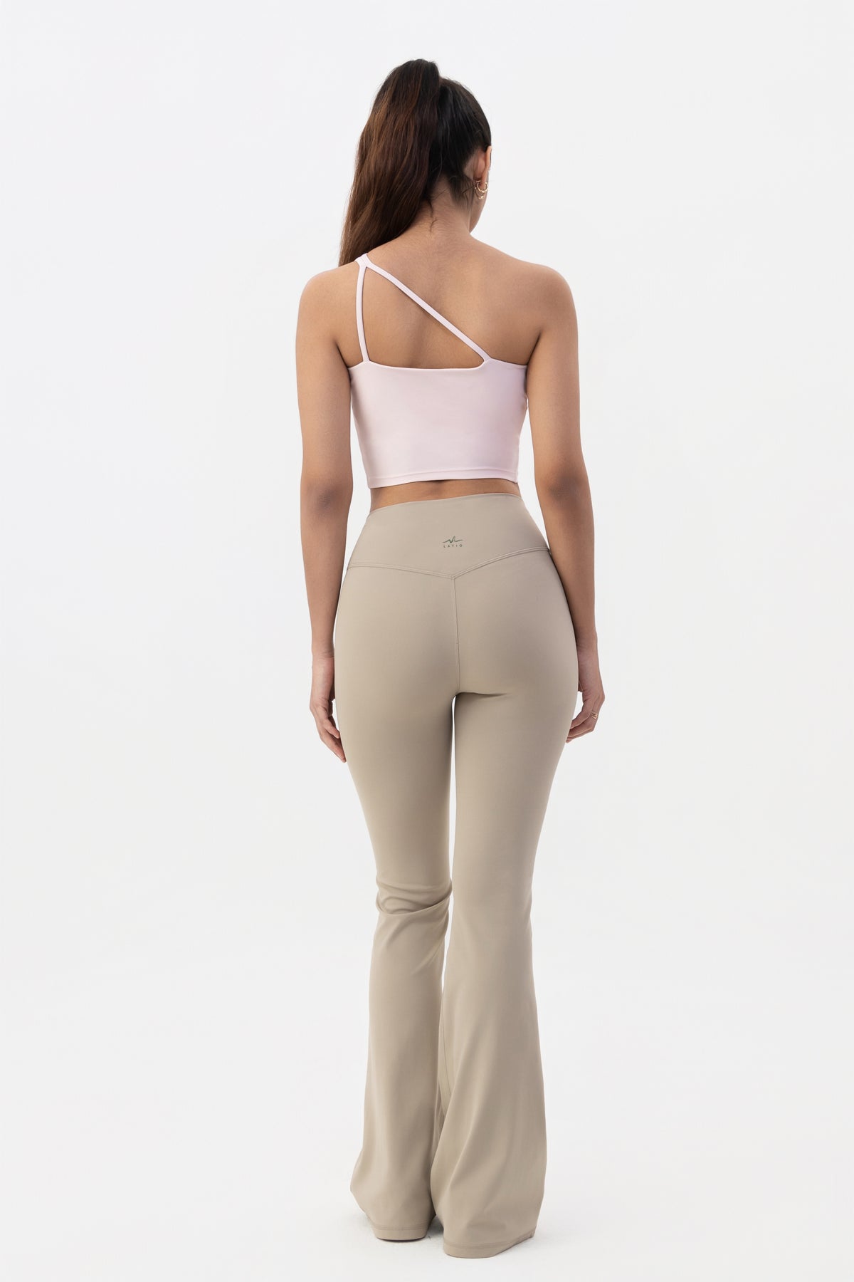 Groovy High Waist High Stretch Flare Yoga Pants