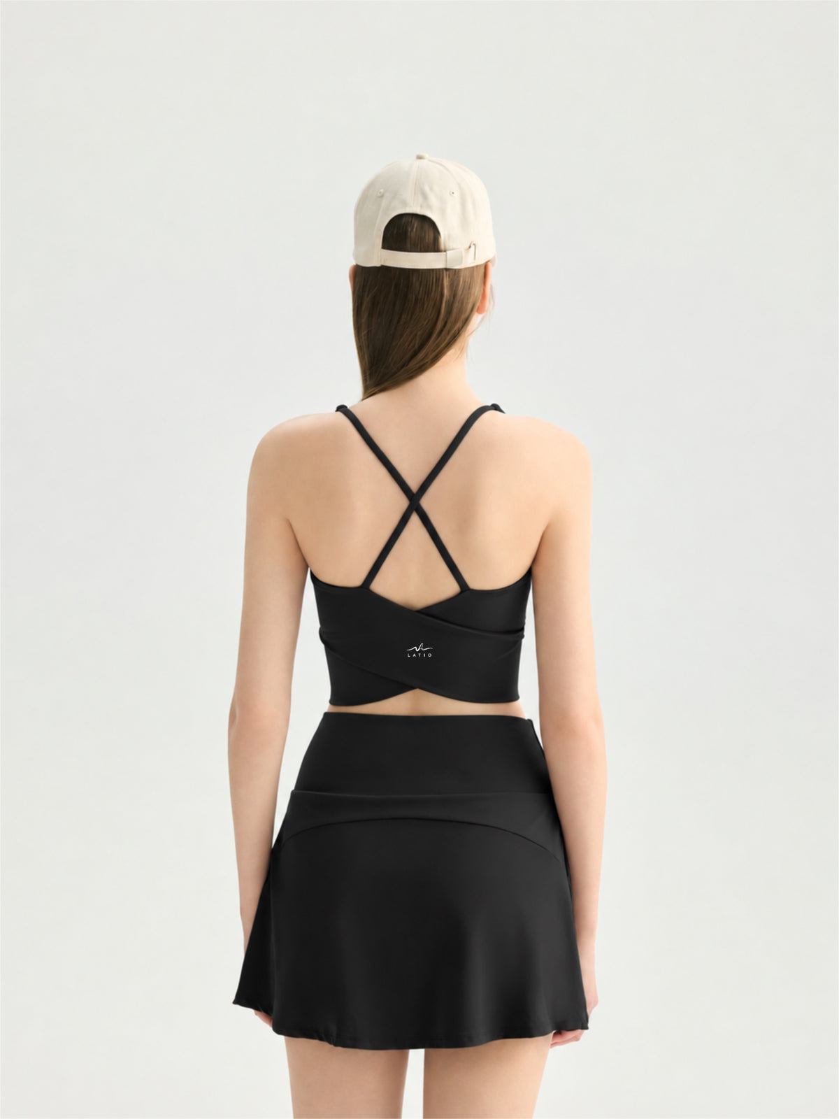 Color-Block Yoga Tank Top with Built-In Bra Cups