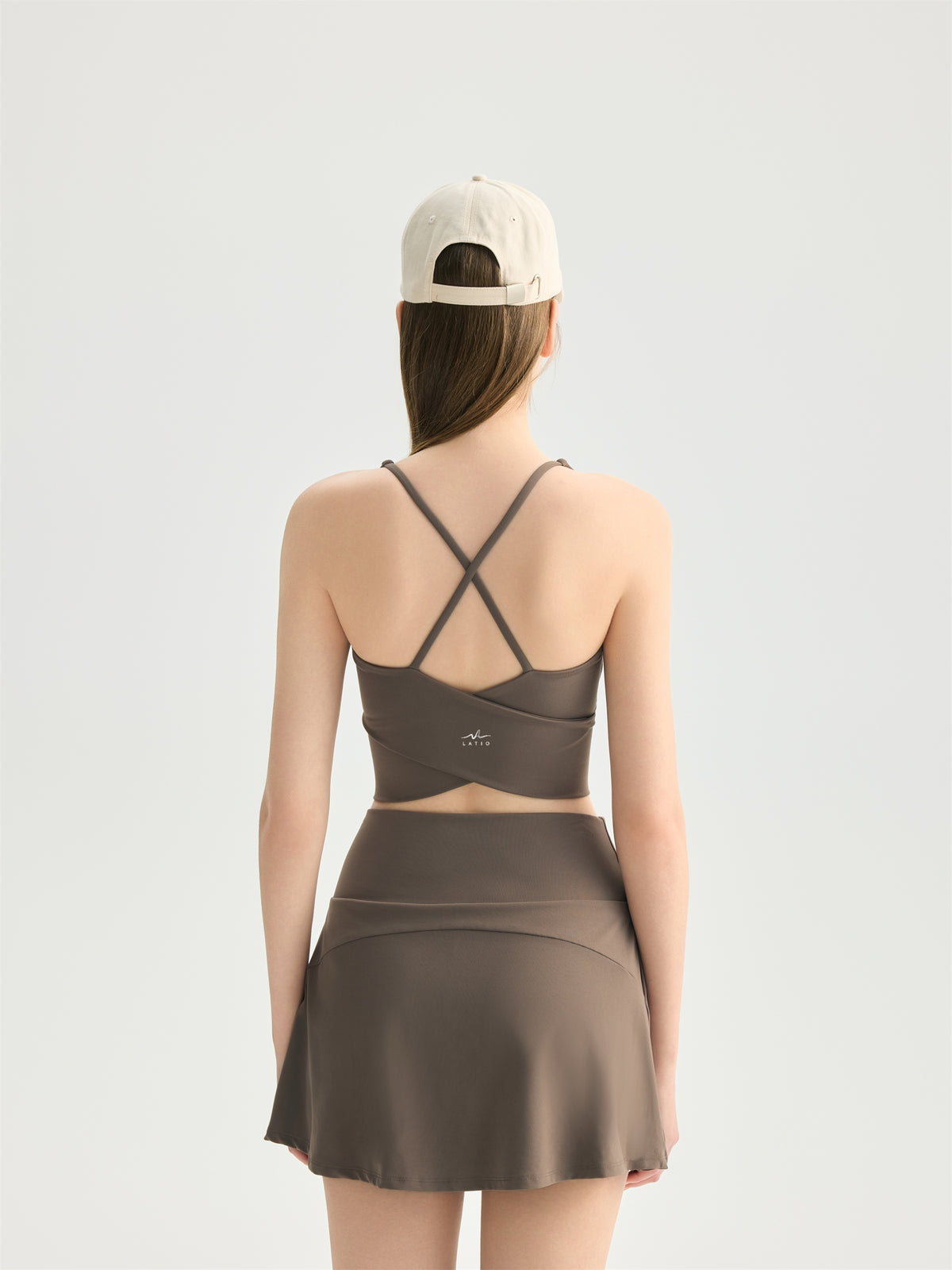 Color-Block Yoga Tank Top with Built-In Bra Cups