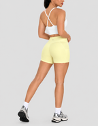 Sculpt High-Waist Mid Thigh Butt-Lifting Pocket Shorts